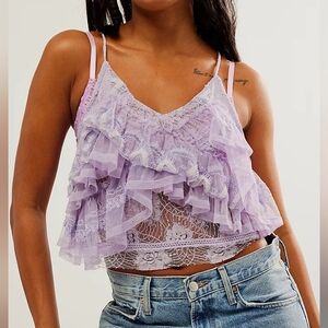 FREE PEOPLE In The Clouds Top NWT - LARGE